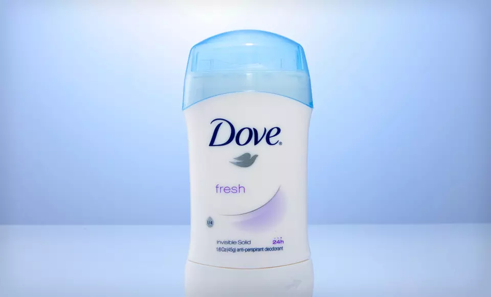 Dove Invisible Solid Deodorant 4-Pack in Fresh or Powder Scent - Second Medium