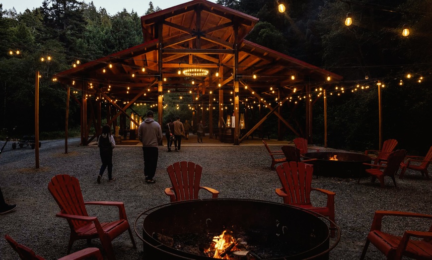 Image 3:  Scenic Redwood Train Ride for 1, 2, 4 with a Stop at Glen Blair Bar 