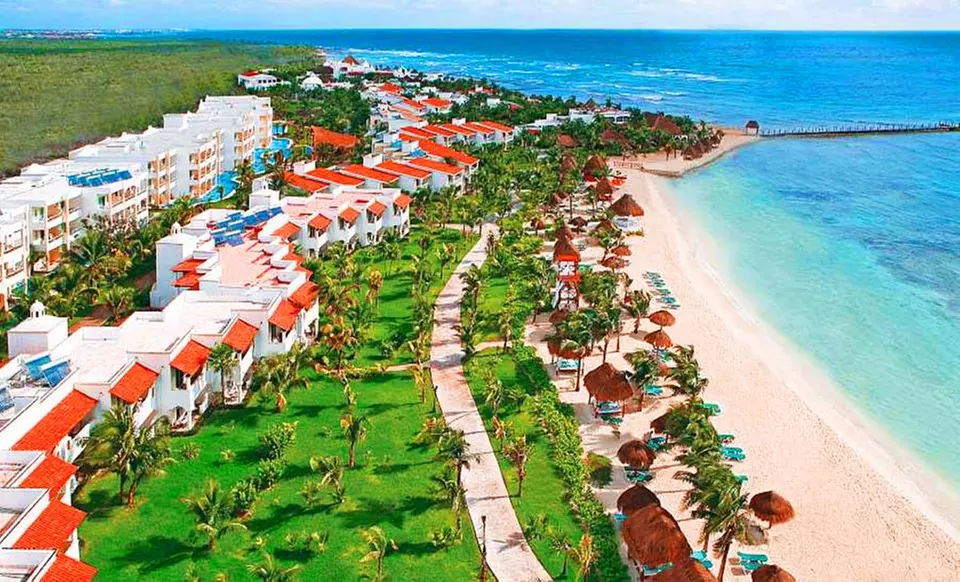 4- or 6-Night All-Inclusive Stay at El Dorado Seaside Suites with Airfare. Price Per Person Based on Double Occupancy. - Primary Image