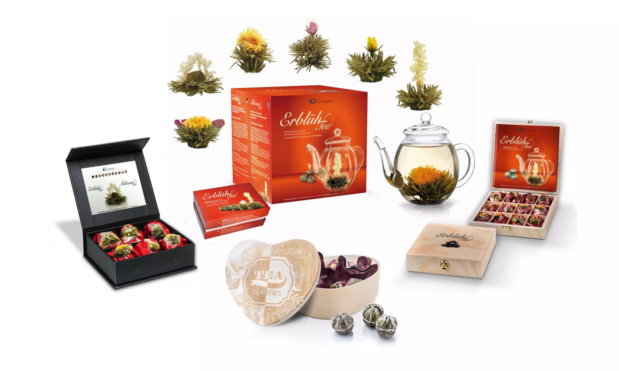Creano ErblühTee Geschenk-Set (bis zu 1,98 €/Stk.) - Primary Image