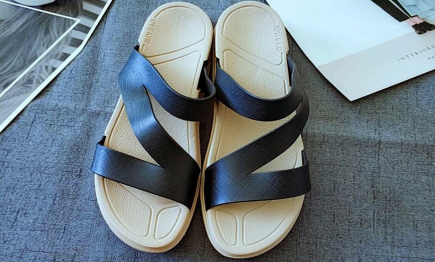 Image 1: Women's Z-Strap Sandals