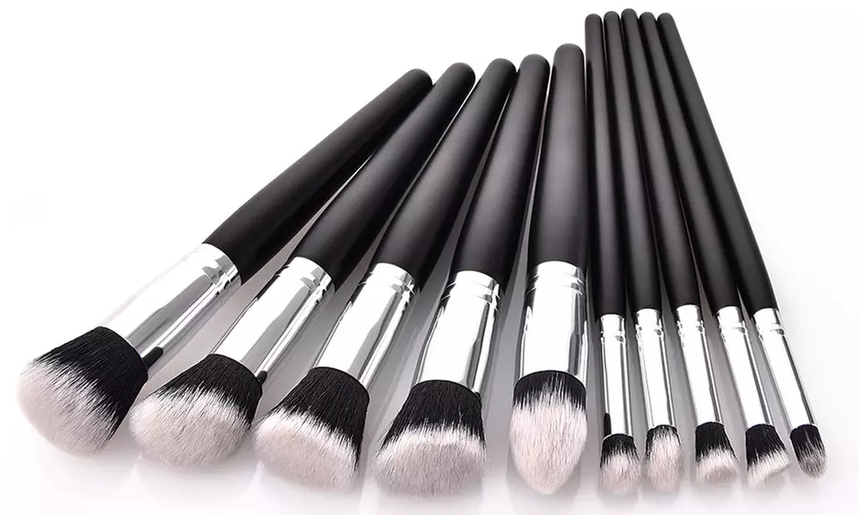 Mini Travel Kabuki Brush Set (10-Piece) - Primary Image