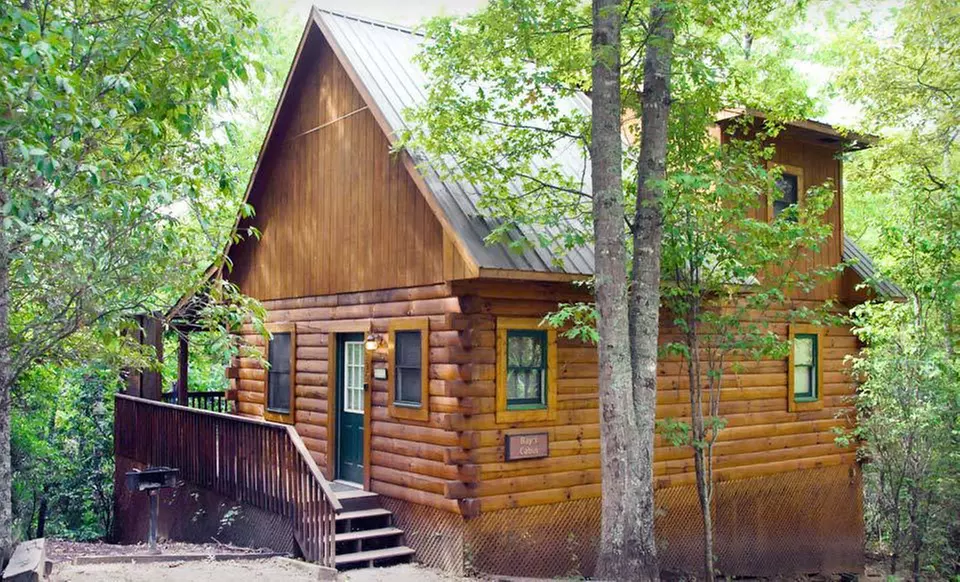 Two-, Three-, or Four-Night Stay at Mountain Vista Log Cabins in Bryson City, NC - Primary Image