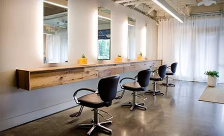 Cut with Aveda Hair Therapy and Optional Color Retouch or Highlights at Zona Professional Aveda Salon (Up to 61% Off) - Primary Image