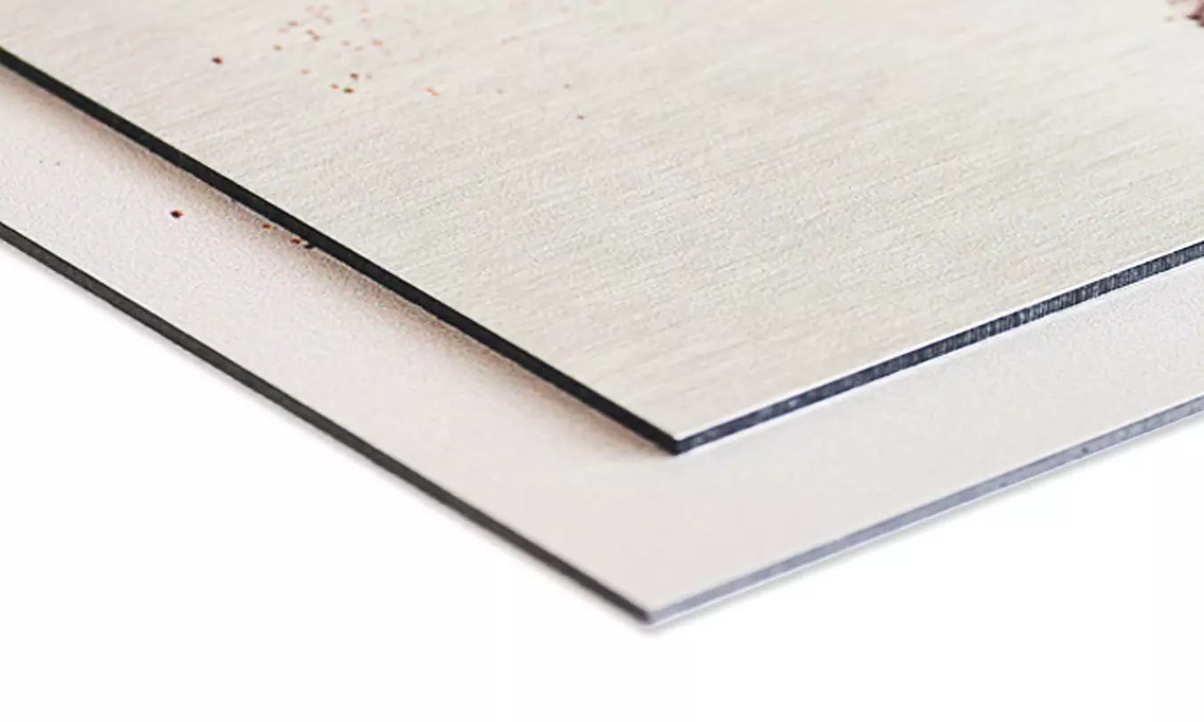 Fotocollage canvas of aluminium