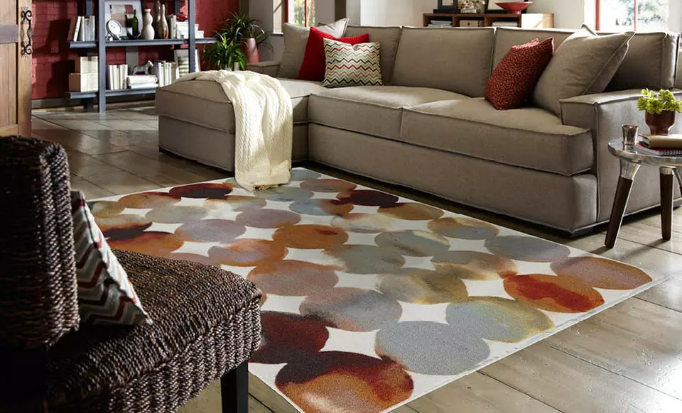 Mohawk Home Rain Dots Rug in 60"x96" or 96"x120" from $74.99–$159.99. Free Returns. - Primary Image