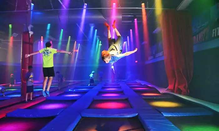 Two, Four, or Eight Groupons, Each Good for One 60-Minute Jump at Defy Gravity (Up to 52% Off) - Primary Image