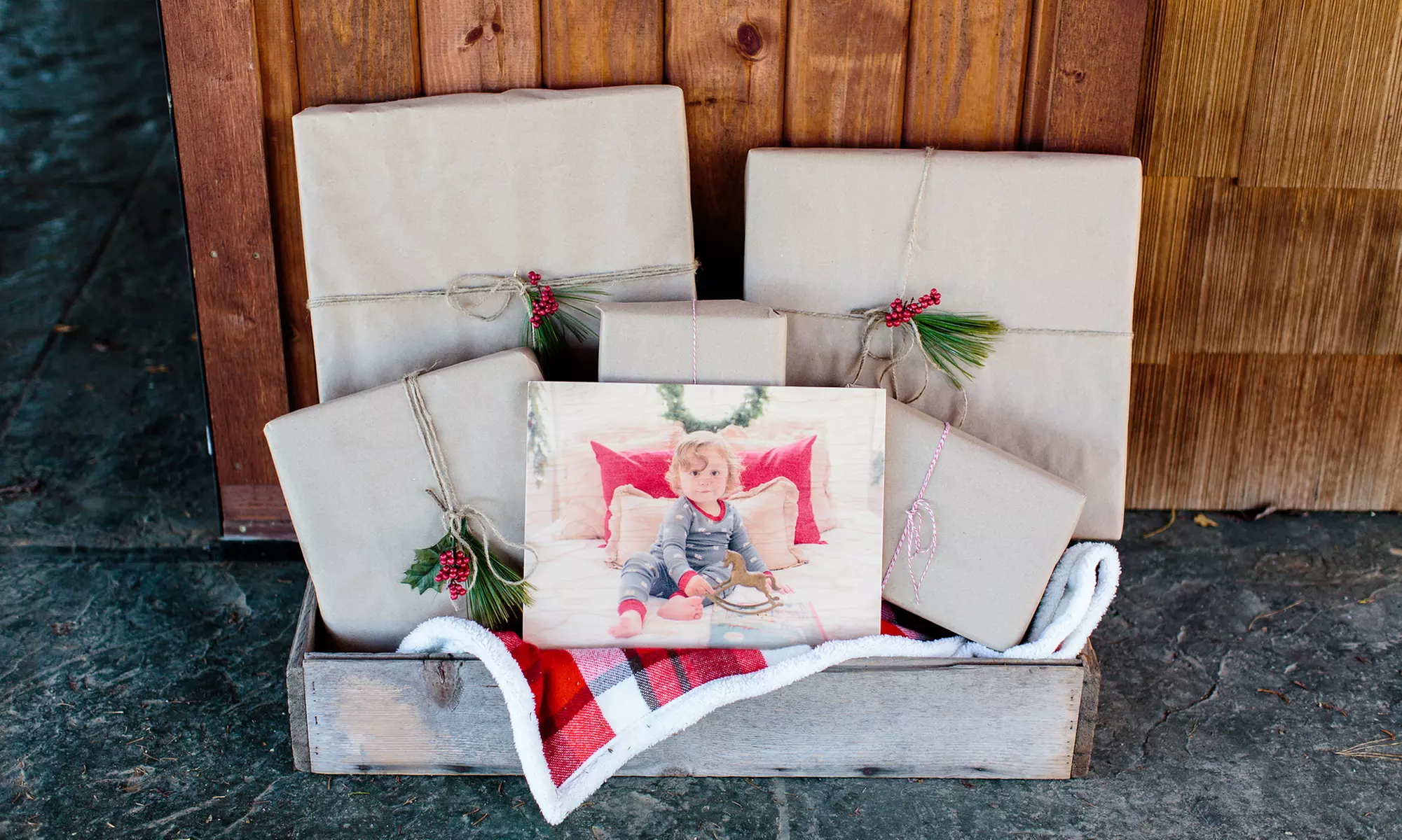Light or Dark Wooden 3/4" Photoboard from PhotoBarn (Up to 88% Off). 20 Options Available. - Second Medium