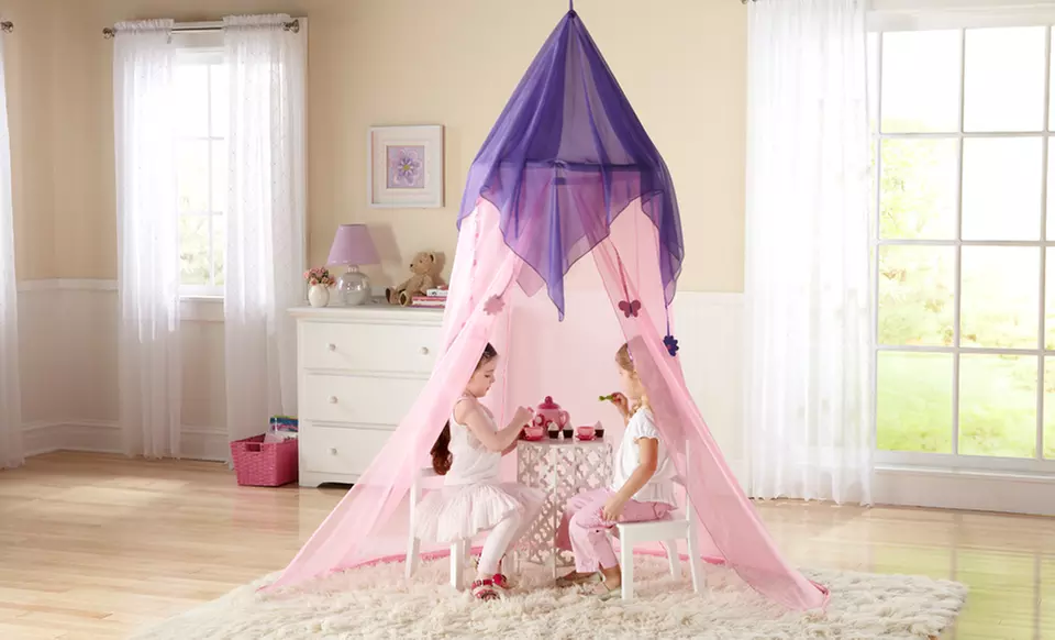 Discovery Kids Princess Canopy. Free Returns. - Primary Image