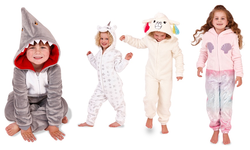 Image 1: Kids' Novelty Onesie