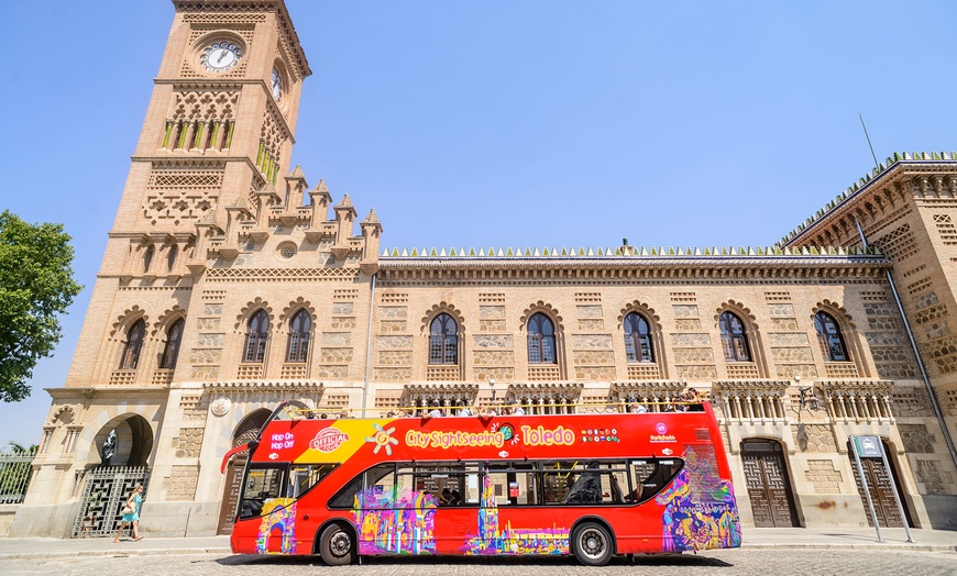 Image 1: ¡Descubre Toledo a tu propio ritmo! Ticket de 24 h para bus turístico