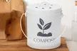 Kitchen Compost Bin 3.6L with Lid and Filter - Second Medium