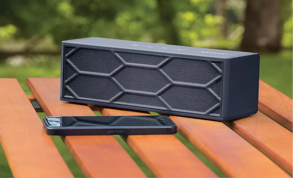 Merkury Innovations Frequency XL Wireless Bluetooth Stereo Speaker with Microphone - Primary Image
