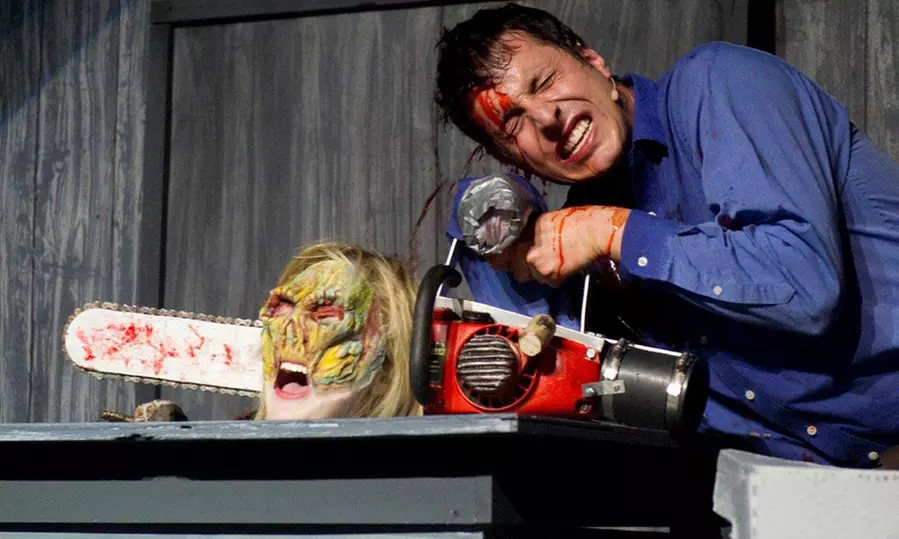 "Evil Dead The Musical 4D" at V Theater (Up to 50% Off). Shows Available Friday and Saturday.  - Primary Image
