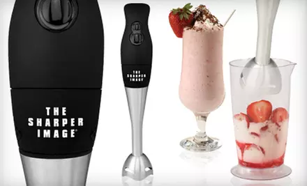 $24 for a Sharper Image Stainless-Steel Hand Blender ($49.99 List Price) - Primary Image