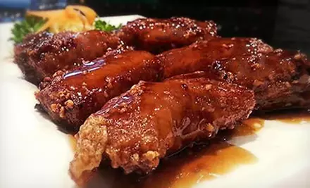 Asian-Fusion Cuisine at Openrice Asian Fusion & Lounge (Up to 52% Off). Two Options Available. - Primary Image
