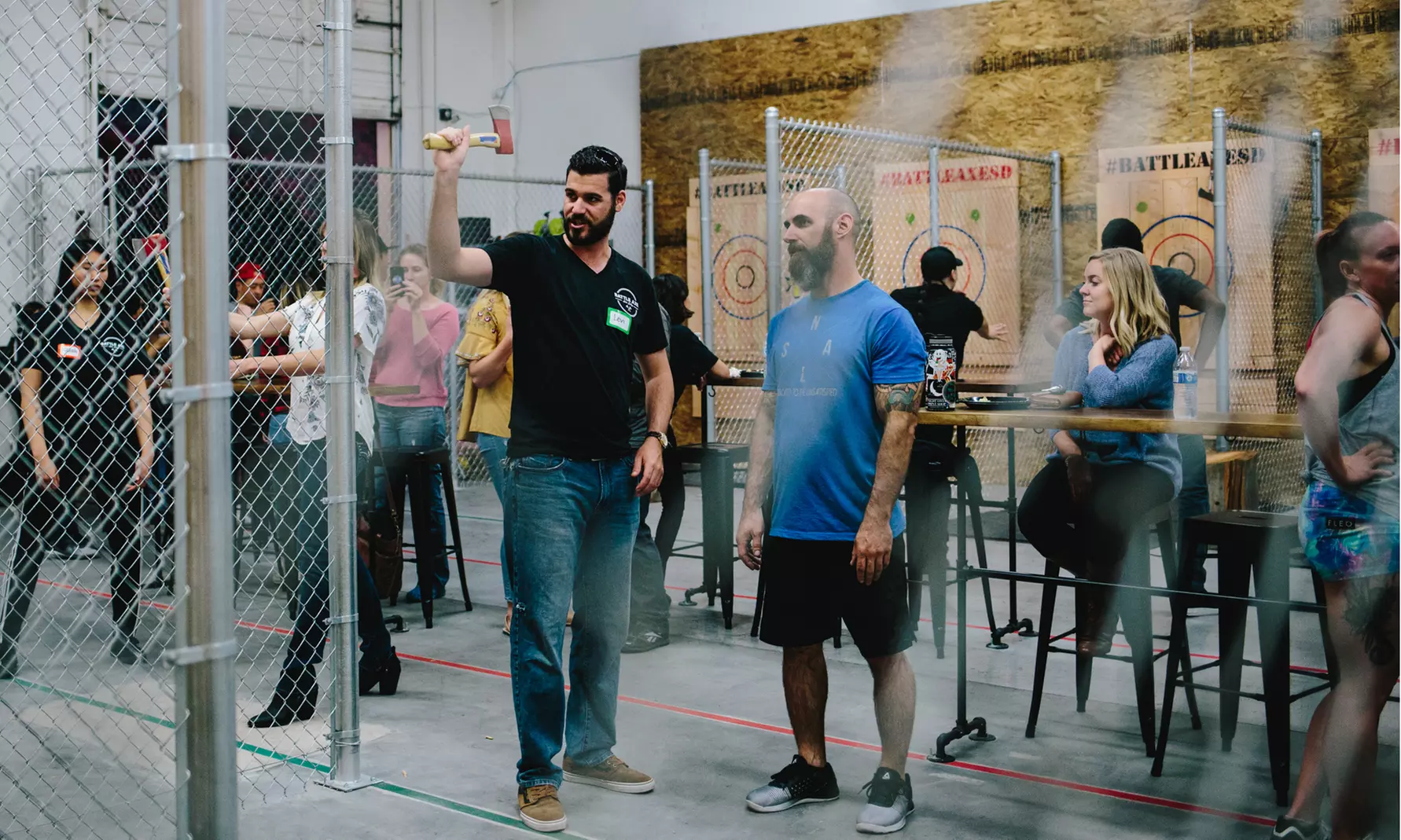 60-Minute Axe-Throwing Session for 6, 10, or 15 with Beverages at Battle Axe (Up to 20% Off) - Second Medium