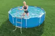 Escalera para piscinas elevadas Bestway - Second Medium