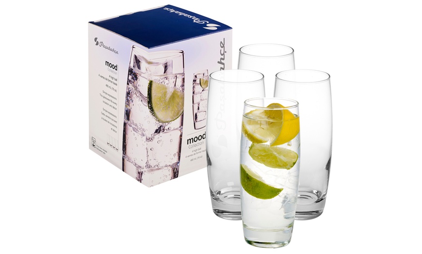 Image 1: Highball Drinking Glasses Set