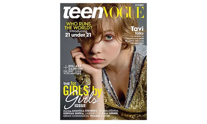 1-Year Subscription to Teen Vogue or Girls' Life Magazine (6 Issues) (Up to 50% Off) - Second Medium