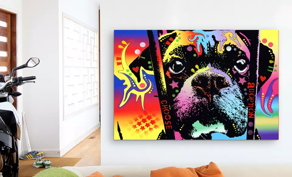 $37.99 for 26"x18" Dean Russo Animal Print on Canvas ($159.98 List Price). Multiple Options. Free Shipping and Returns. - Primary Image