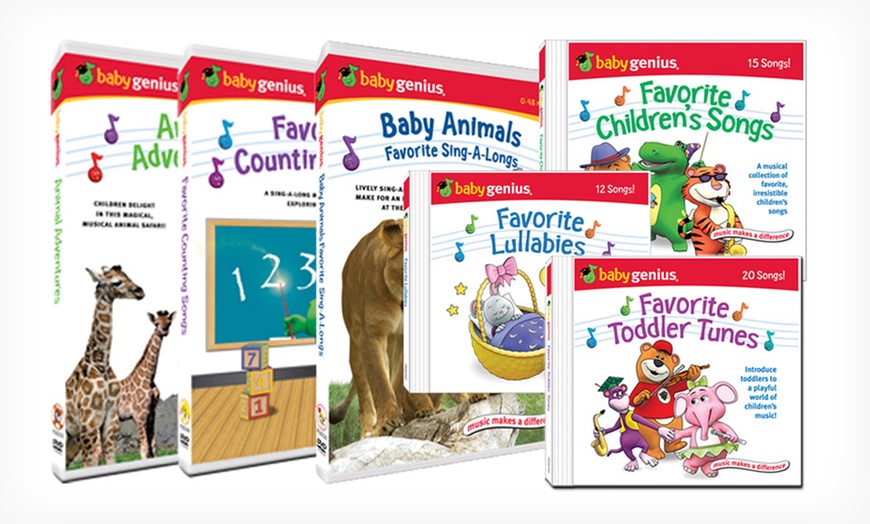 Baby Genius CD & DVD Collection | Groupon Goods