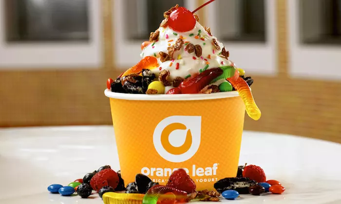 $5 for $10 Worth of Fro-Yo Creations at Orange Leaf Frozen Yogurt - Primary Image