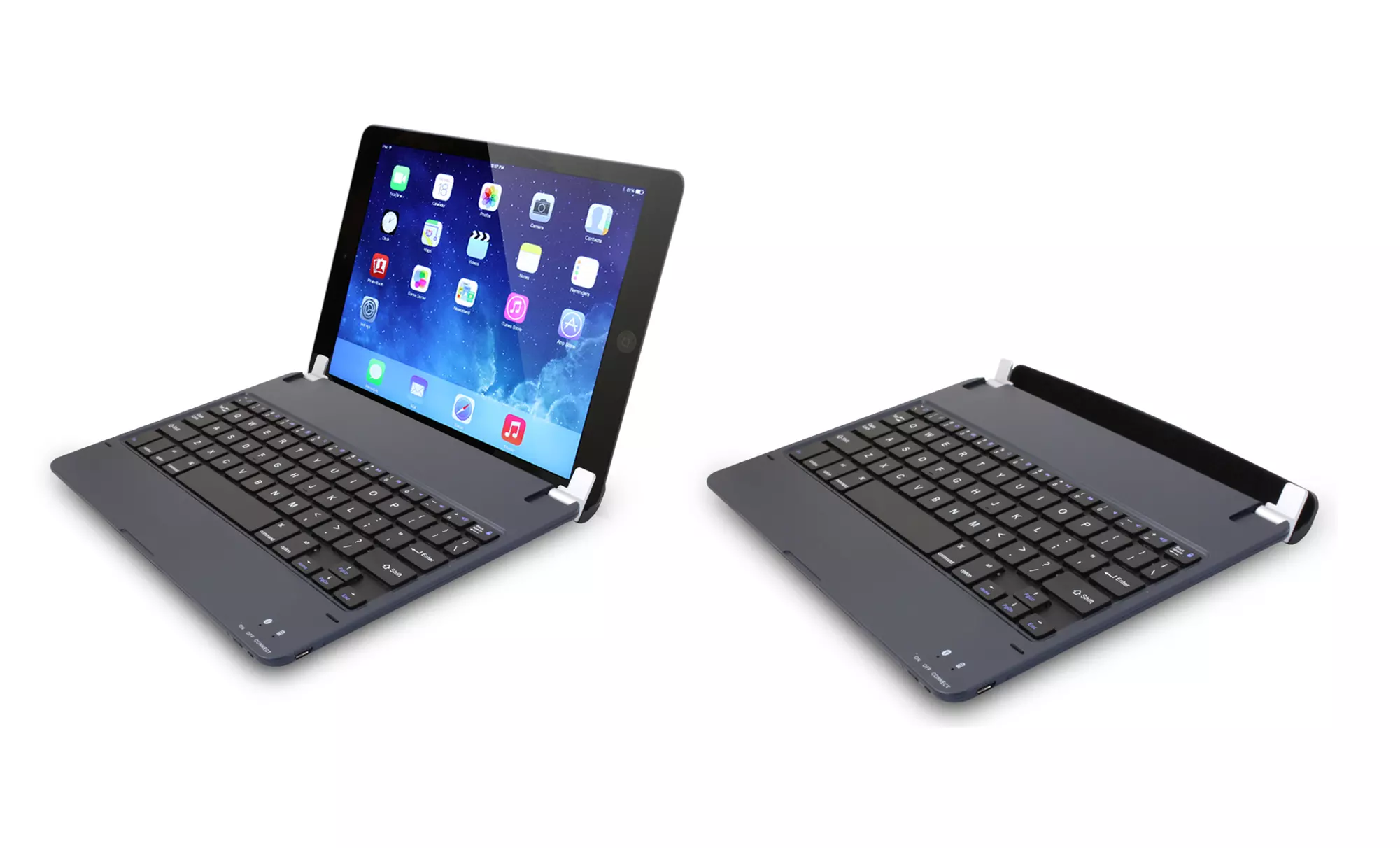 Ultra Thin Bluetooth Keyboard Case for iPad 2/3/4 - Second Medium