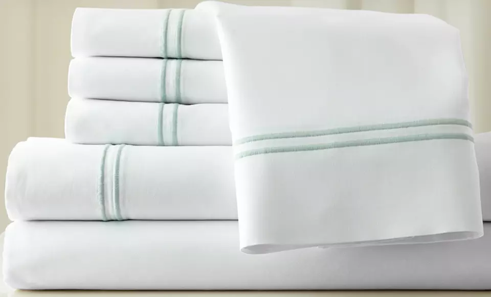 Italian Hotel Collection 1,000 Thread-Count 6-Piece Sheet Set (Up to 71% Off). Multiple Options. Free Shipping. - Second Medium
