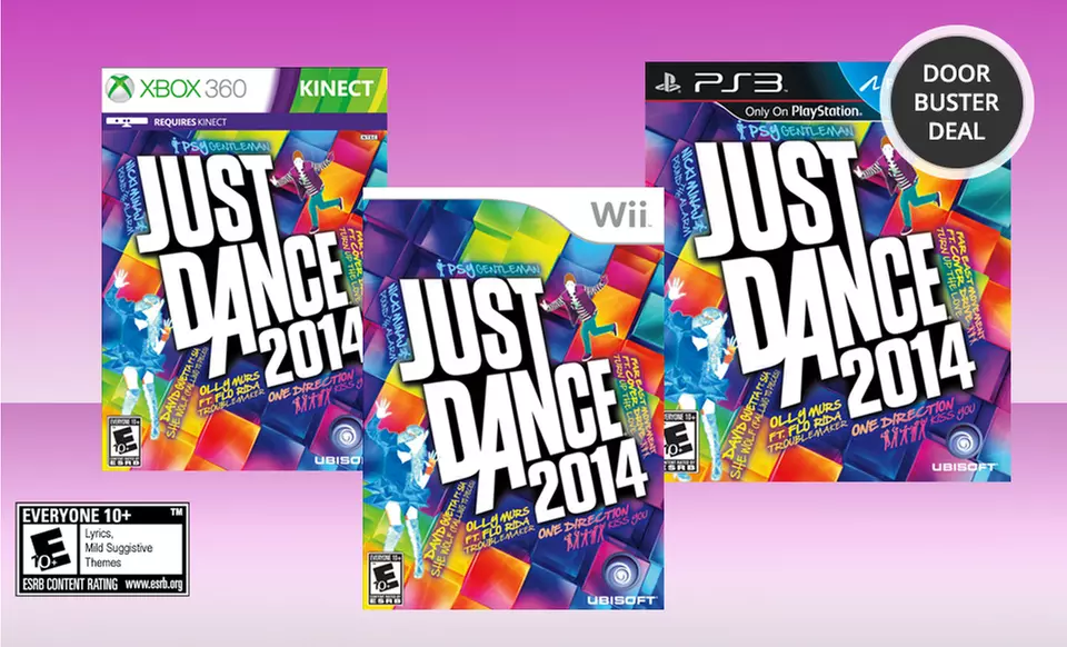 Just Dance 2014 for Wii, Xbox 360 Kinect, or PS3 Move. Free Returns. - Primary Image