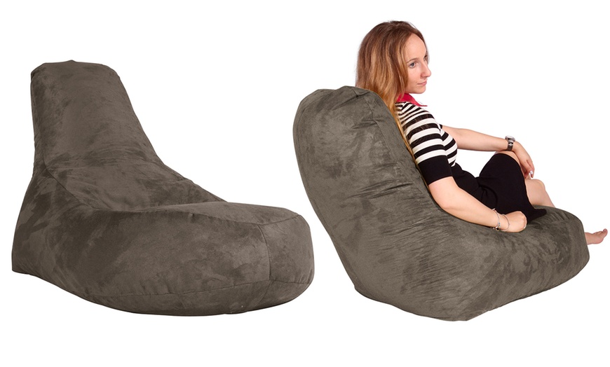 Image 17: Big Bertha Suede Bean Bags