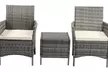 Three-Piece Rattan-Effect Furniture Set - Image 2
