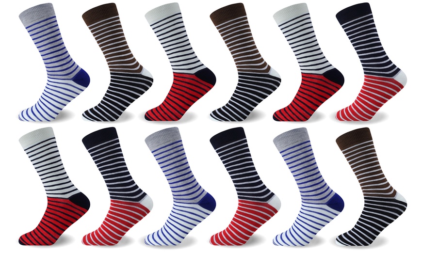 Image 3: Men's Funky Socks 12-Pack