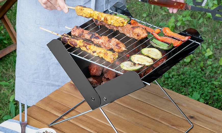 Image 22: InnovaGoods klappbarer Grill 