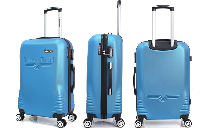 Image 12: Set of Three Suitcases