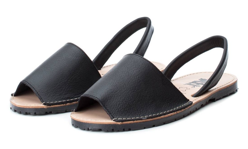 Image 8: XTI Women's Leather Sandals