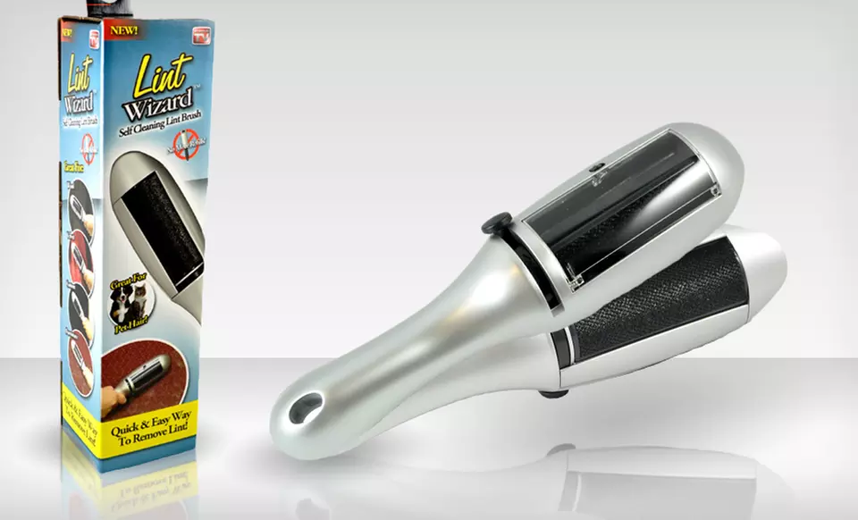 $6.99 for a Lint Wizard Self-Cleaning Lint Brush ($18.99 List Price). Free Returns. - Primary Image