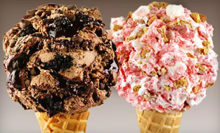 Ice Cream at Marble Slab Creamery (Half Off). Two Options Available. - Primary Image