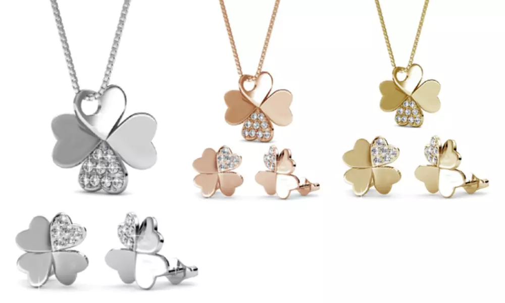 Bijou trèfle, pièces et coloris au choix - Primary Image