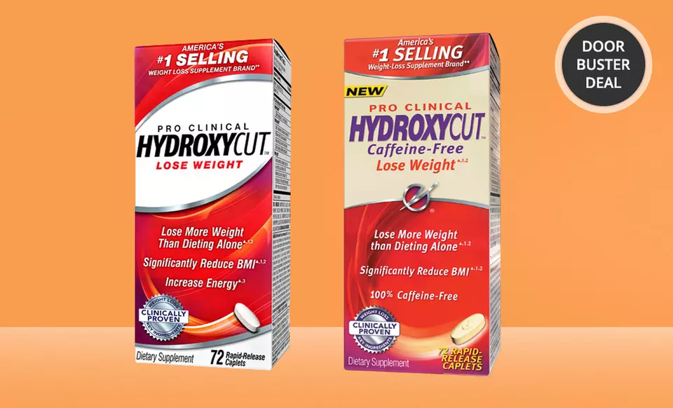Hydroxycut Pro Clinical Supplements and Pro Clinical Caffeine-Free Pro Clinical Supplements﻿ - Primary Image