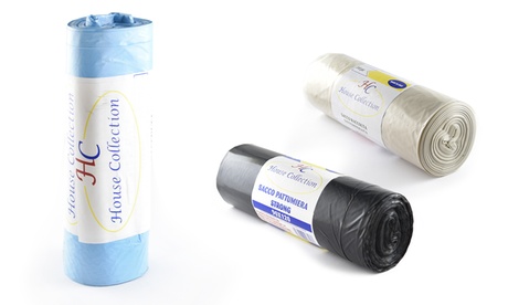 Fornitura fino a 1 anno di sacchi per l'immondizia disponibili in 3 dimensioni