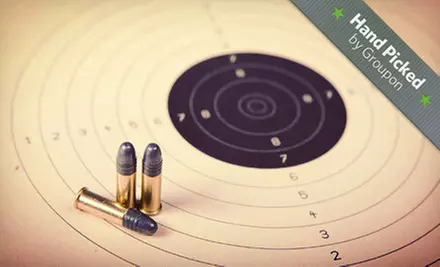 $74 for Shooting-Range Package with Instruction, Gun, and Ammo for Up to Three at Silver Eagle Group (Up to $166 Value) - Primary Image