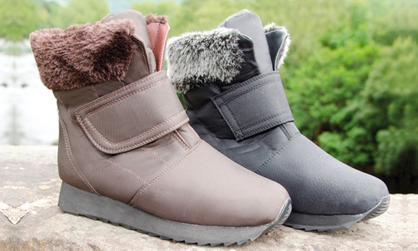 ladies ice gripper boots