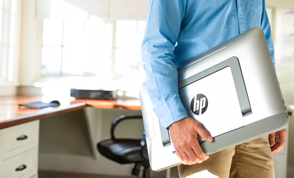 HP ENVY Rove Mobile 20" Touchscreen Desktop PC with Windows 8, Beats Audio (Manufacturer Refurbished). Free Returns. - Primary Image