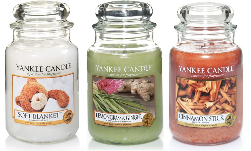 Image 1: Yankee Candle Large Jar Set