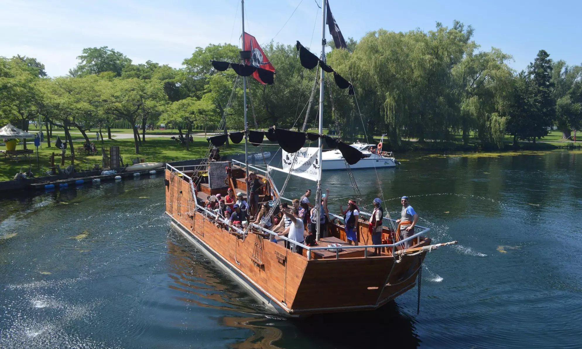 Embark on a 90-Minute Pirate Boat Cruise with Costume Package at Pirate Life. 4 Locations. (Up To 46% Off) - Primary Image