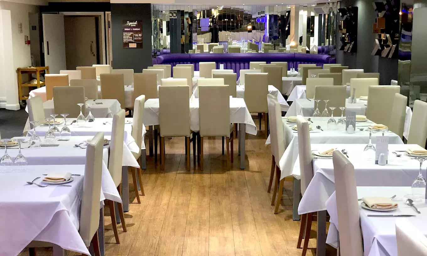 Indulge in a Luxury Two Course Indian Meal with Drinks for 1, 2 or 4