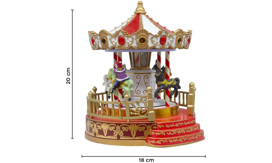 Image 17: Giostra di Natale con luci, suoni e movimento