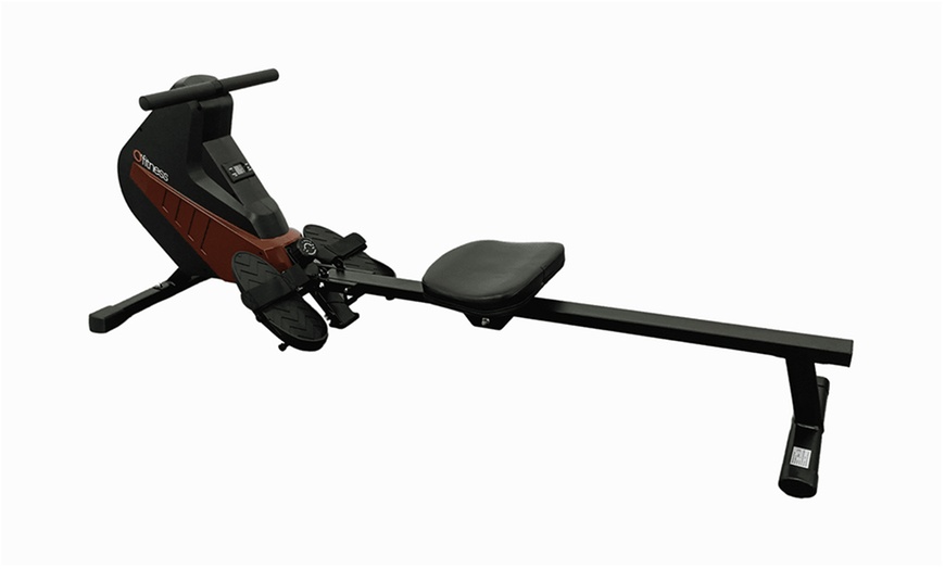 Image 14: Máquina de fitness de remo para casa con pantalla LCD