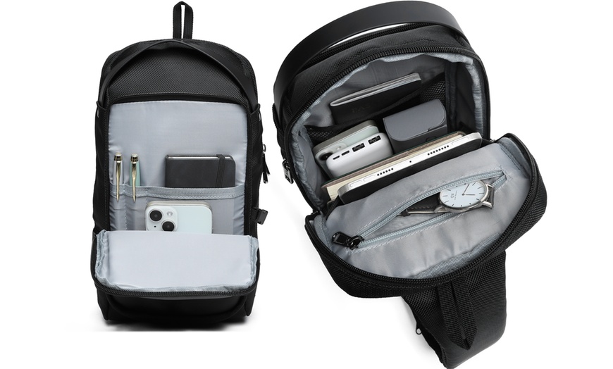 Image 10: Crossbody Backpack